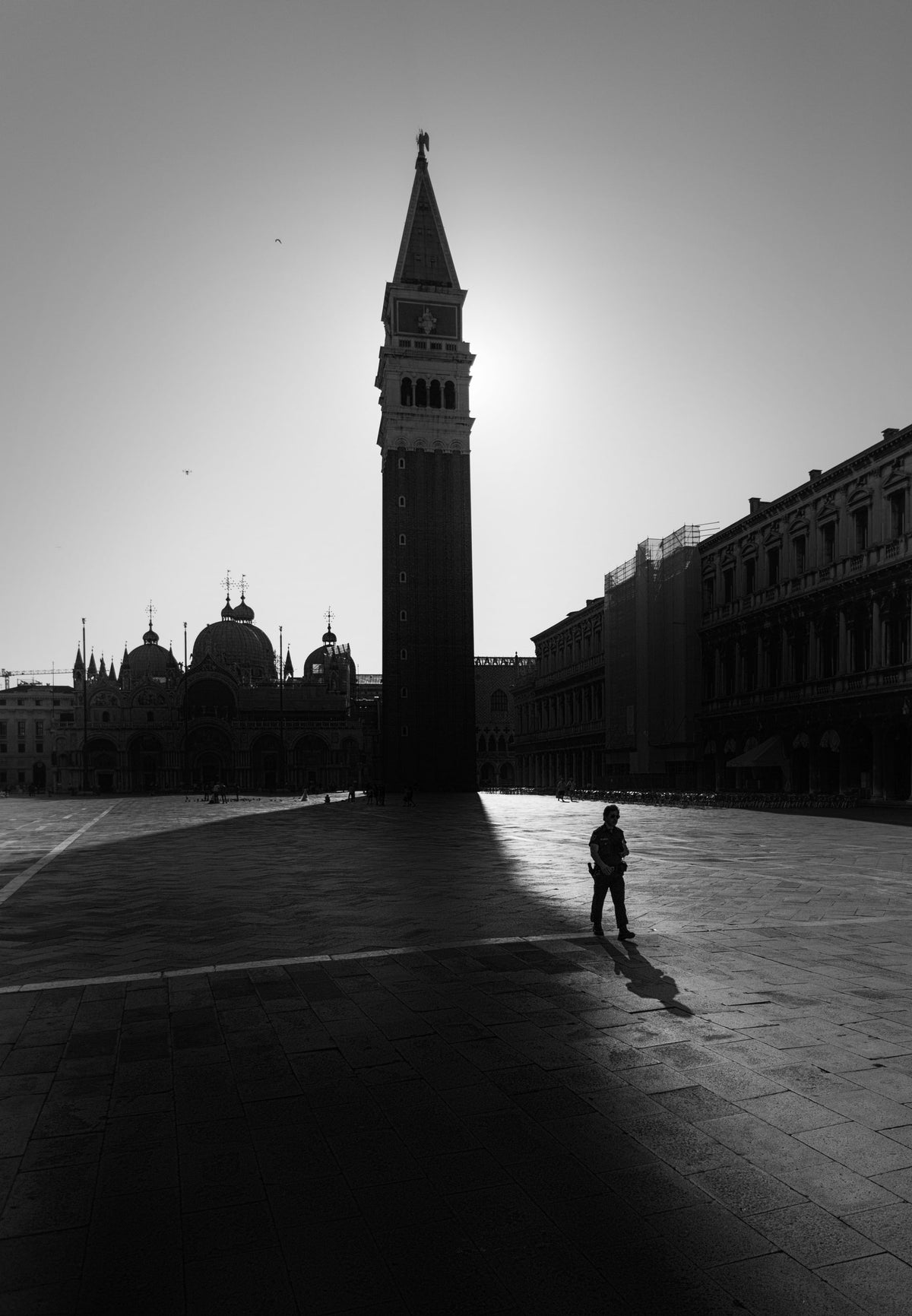Markusplatz am Morgen