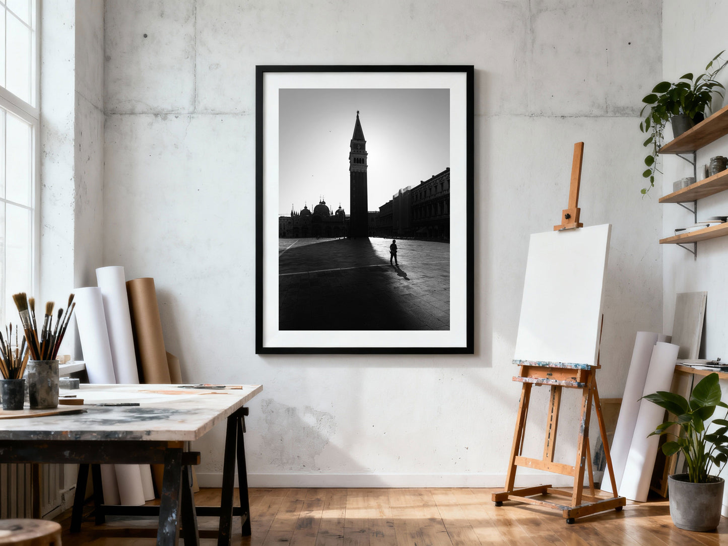 Markusplatz am Morgen